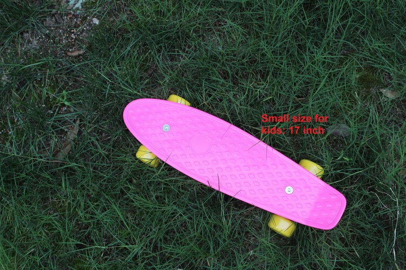 SK8MEMO 17X5inch Mini Skateboard, Mini Cruiser Skateboard for Beginnersâ€¦ - Image 4